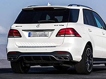 Mercedes-Benz W166 GLE63 AMG Rear Diffuser With Exhaust Tips 2016 ...
