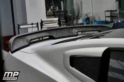 Ford Mustang GT500 Track Performance Racing Spoiler Carbon Fibre Wicker Bill Gurney Flap for 2015 - 2020 models