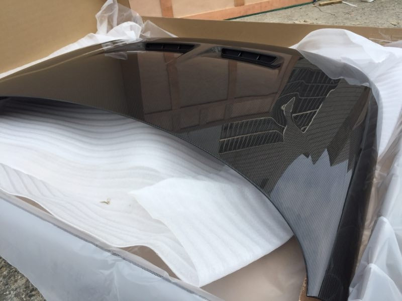 Range Rover Sport Bonnet Hood L494 SVR style Carbon Fiber 2013 - 2021