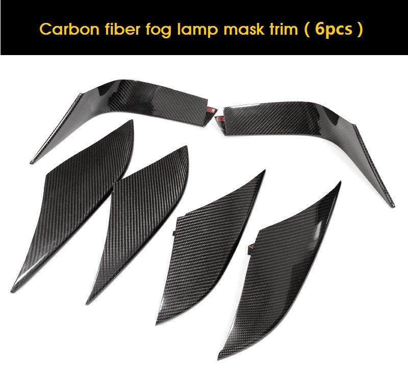 Porsche Macan 95B Carbon Fog Light Frame 2014+