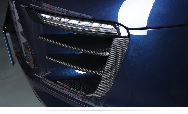 Porsche Macan 95B Carbon Fog Light Frame 2014+