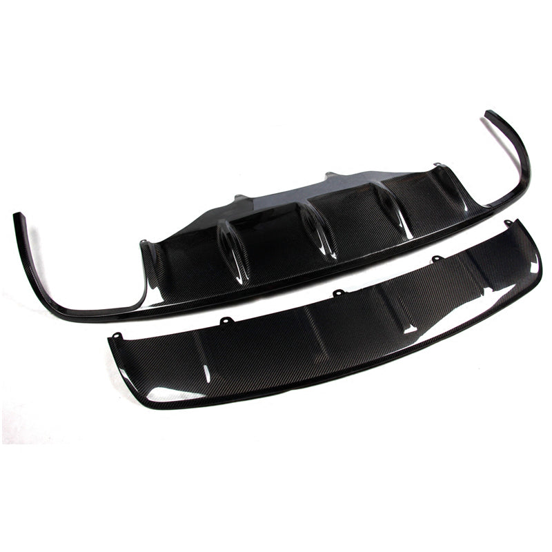 Porsche Macan 95B Carbon Front Lip And Rear Diffuser 2014+