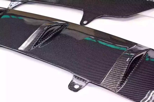 Porsche Macan 95B Carbon Front Lip And Rear Diffuser 2014+