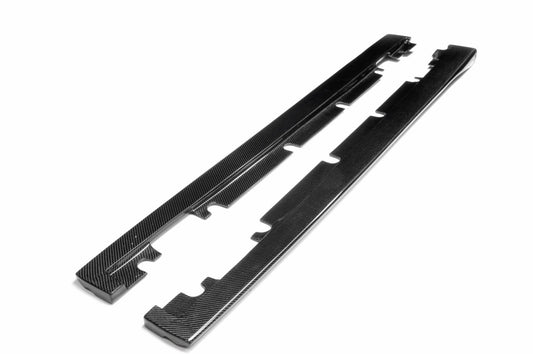 Mercedes-Benz A Class / CLA Class Carbon Fiber Side Skirt RV Style 2014-2017