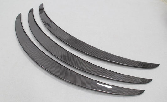 Mercedes-Benz W205 4 Door Saloon AMG Style Carbon Fiber Rear Boot Wing Spoiler 2015-2017