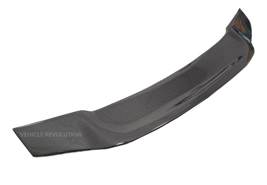 Mercedes W205 2 Door Coupe  R Style Carbon Fiber Boot Trunk Wing Spoiler 2014-2017