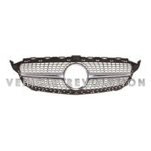 Mercedes-Benz W205 C63 AMG Star Grille 2015 2016 2017