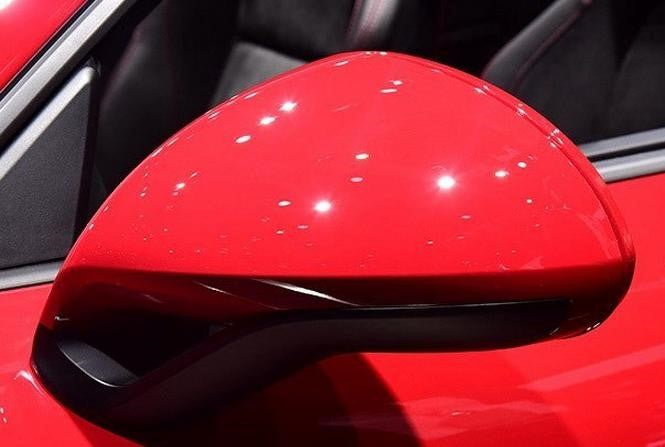 Porsche 911 Carbon Fiber Mirror Cover Replacement 2017