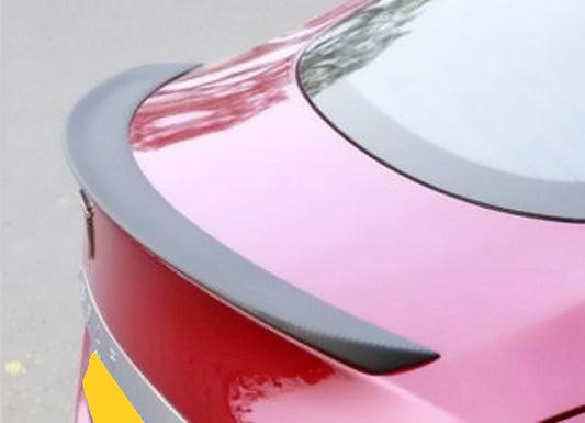 Tesla Model S Carbon Fiber Matt Finish A Style Spoiler 2014-2017