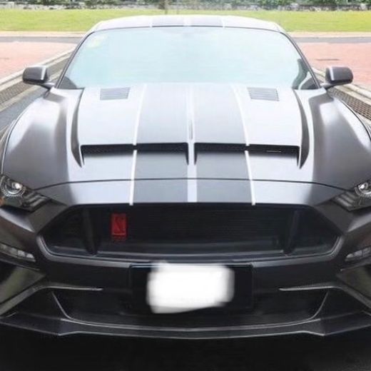 Mustang Vented Carbon Fibre Bonnet Hood for all 2018-2019-2020 7th Gen Ford Mustang models