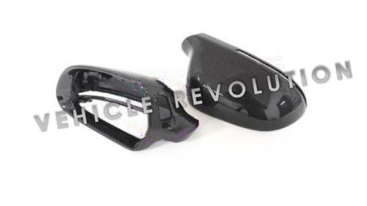 Audi A4/A5/S6/Q3 Replacement Carbon Mirror Cover  (With Side Assist Light)
2008 2009 2010 2011 2012 2013 2014 2015