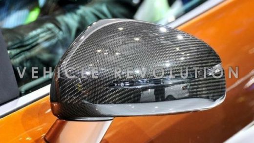 Audi R8 Replacement Carbon Fiber Mirror Cover  2007-2012