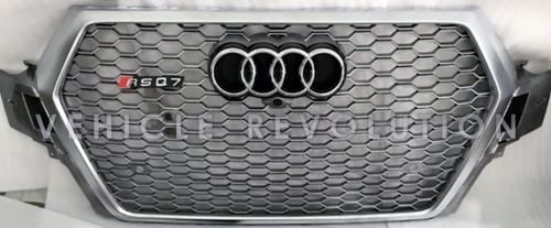 Audi RSQ7  Silver Grille, Silver Frame 2015 2016