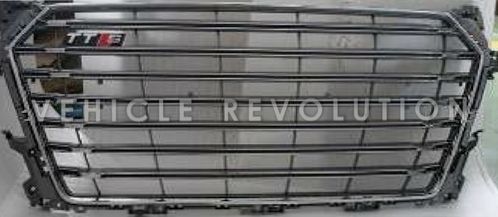 Audi TTS  Black Grille, Chrome Frame  Without PDC 2013 2014 2015