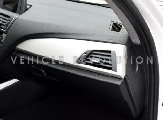 BMW 1 Series F20 F22 5 Piece Carbon Fiber Interior Trim Gloss Black Finish Left Hand Drive (LHD) Version B 2011 -2015