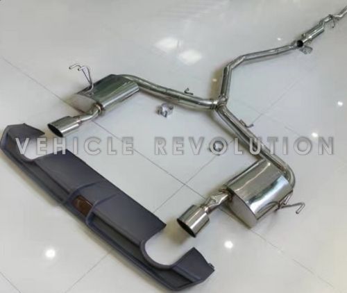 Honda Civic Rear Diffuser And Exhaust With LED Light 2016