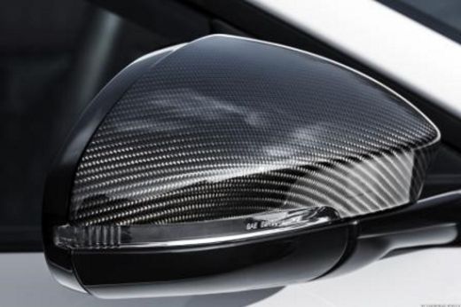 Jaguar F-Type Carbon Fiber Mirror Cover Replacement Type 2013 - 2017