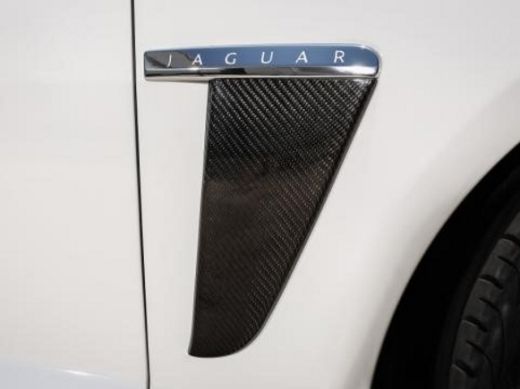 Jaguar XF Carbon Fiber Fender Trim Cover 2012 - 2015 