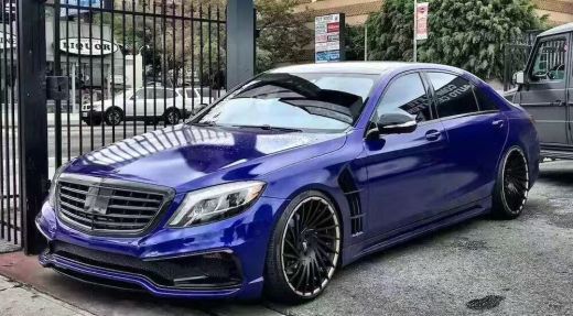 Mercedes Benz AMG S Class W222 Full Black Bison Edition Body Kit Upgrade 2013+