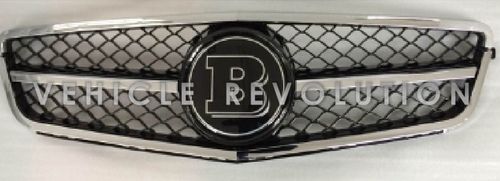 Mercedes-Benz Change To Chrome Frame Brabus Grille  2013 2014