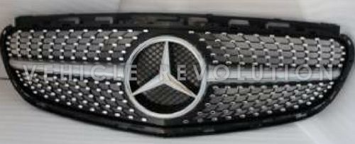 Mercedes-Benz E Class W212  Grille Without Camera Hole 2013 2014 2015 2016 2017