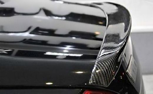 Mercedes-Benz W221 Carbon Fiber Rear Trunk Boot Wing Spoiler 2007-2013